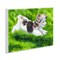Stupell Industries Happy Maltipoo Running Wall Plaque, design by George Dyachenko